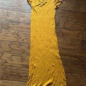 Free People Golden Midi Dress